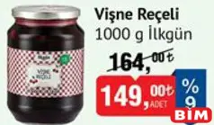 İLKGÜN VİŞNE REÇELİ 1000 G fiyat ve kampanya bilgisi